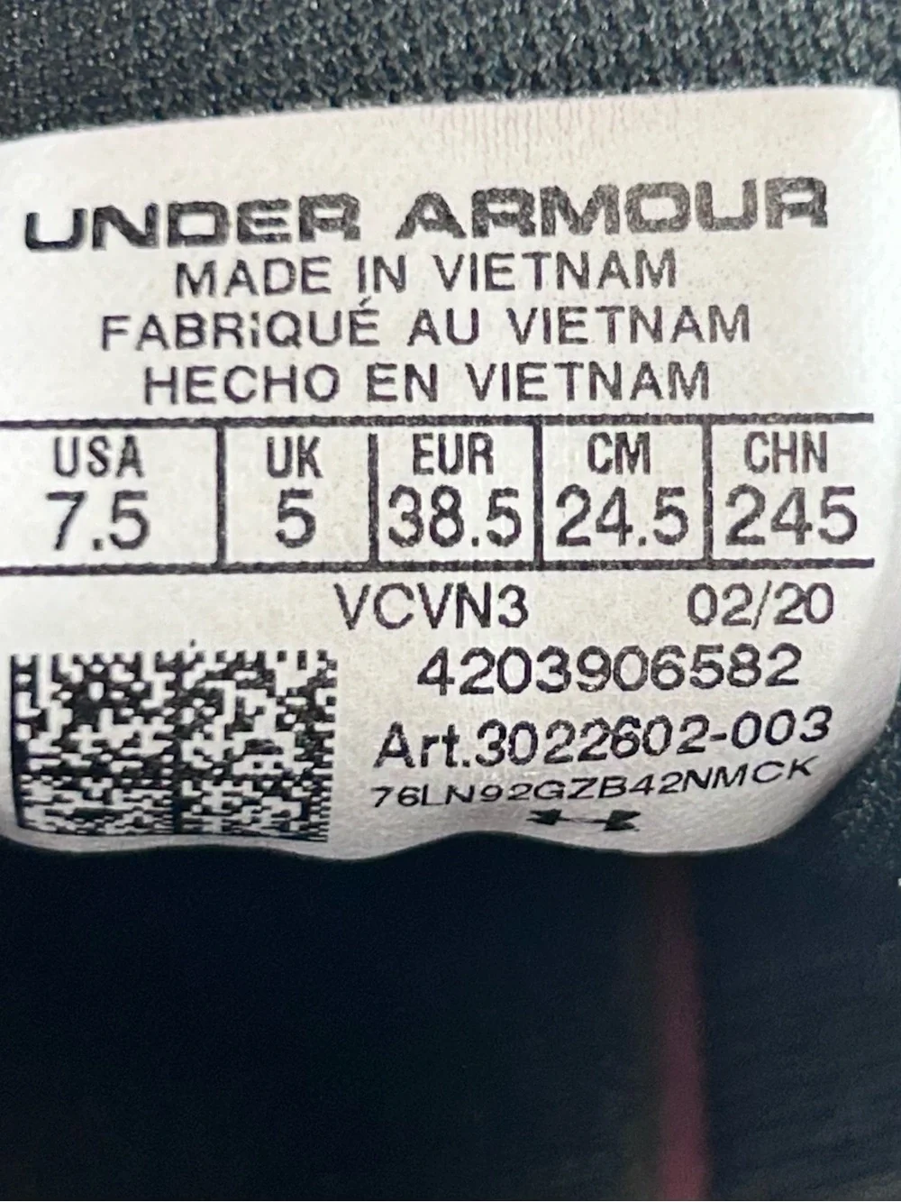 Under Armour Charged  3 Assert Shoes